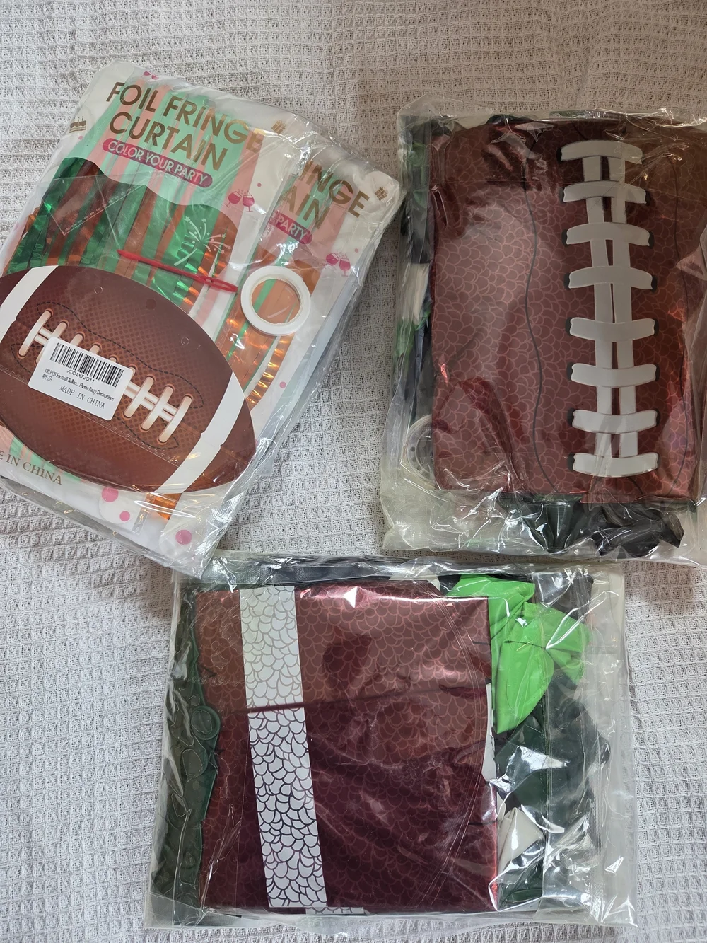 Football Party Decor Sets - 3